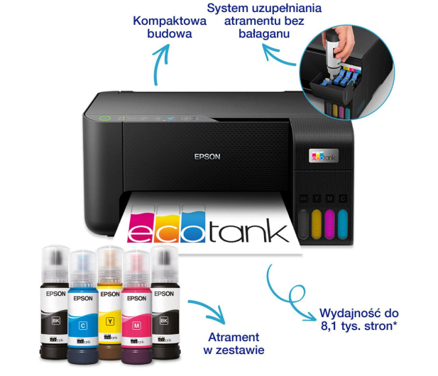 EPSON EcoTank L3270 - 1247303 - zdjęcie 4